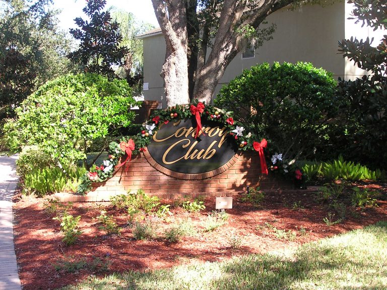 Conroy club front-sign