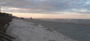 Beach Restoration - Prepping the newly placed sand - North Phase